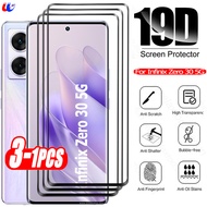 3-1PCS 3D Curved Tempered Glass For Infinix Zero 30 5G Screen Protector Infinix Zero 30 Zero 30 4G 5