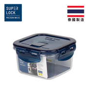 SUPER LOCK - Tritan 正方形保鮮食物盒 500ml（微波爐適用）(SU6885)