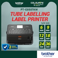 Brother P-Touch PT-E850TKW Industrial Portable Battery Handheld Label Maker Labeling Printing PVC Tu