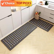 2-in 1 Super Absorbent Diatomite Mat | Non-Slip Kitchen/Bathroom Carpet | Fast-Drying & Odor-Resista