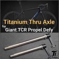 Titanium Thru Axle for Giant Liv TCR Propel Defy | Advanced Pro SL Road Disc Brake Frame