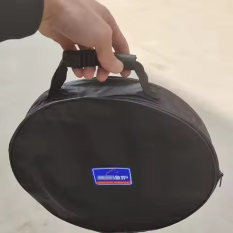 28/37/44/49/54cm Fishing Net Bag Large Capacity Quick-drying Fishing Storage Case Fishing Storage Ca