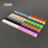 With Compatible LEGO 3666 Basic Accessories, Loose Small Particle Building Blocks, MOC Parts, Thin P