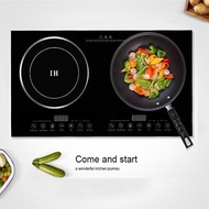 Table Embedded Dual-Purpose Induction Cooker Household Smart Induction Cooker Double-Headed Electric