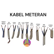 Kabel Eterna / Kabel listrik meteran / kabel per meter / Kabel 2x1.5