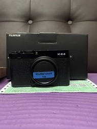 完美無瑕 全新一樣 香港行貨 Fujifilm XE4 X-E4  Body 快門次數 1XX