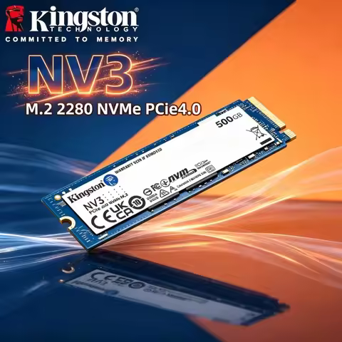 Kingston NV3 M.2 2280 NVMe PCIe4.0 SSD 500GB‑4TB Hot‑Sell 2026 New Internal Disk For Laptop Desktop 