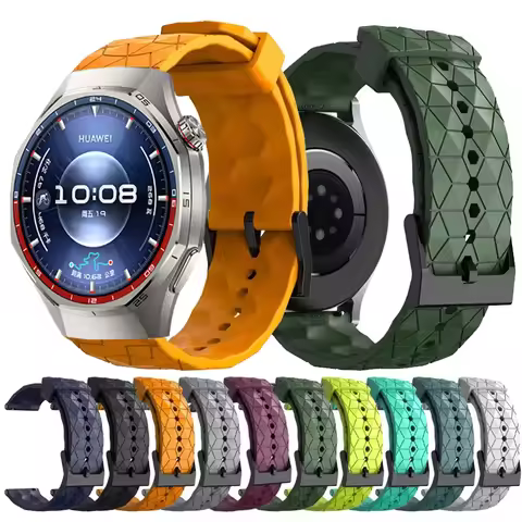 20 22mm Silicone Strap For Huawei Watch GT6/GT6pro 41mm 46mm Smart Watch Band For Huawei GT5/GT5pro/