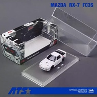 ATS 1/64 Initial D Mazda RX-7  FC3S Alloy Diecast Car Model Toy Birthday Gift