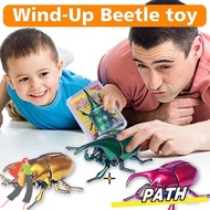 PA-HOME Animated Insect Model, Prankster Gifts Wind-Up Beetle, Creative Children's Battle Scarab Bee