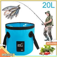 20L Collapsible Bucket Portable Water Container for Camping Fishing Travelling
