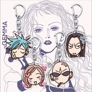 Anime NANA Keychain Women Oosaki Nana HACHI transparent acrylic material