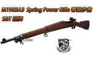 【翔準國際AOG】【S&amp;T】M1903  鋼製汽缸 手拉狙擊槍 Spring Power Rifle  二戰春田步槍