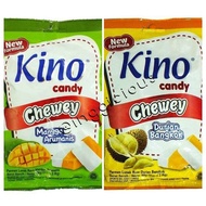 Kino Chewy soft candy - Sweet mango and durian flavor candy bangkok soft mint candy Kino mint Chewy 