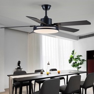 52inches 3Gear Modern Ceiling Fan DC Motor Lights Lamp Home Ceiling Hanging Ceiling Fan Iron Nordic Ceiling Fan Home Ventilador 24W