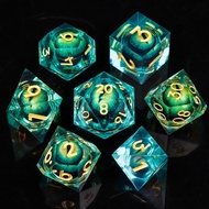 new MUNDICE Beholder Eye Dice for Dungeon and Dragon DnD Resin Dice Floating Moving Dice D&D Dice Gi