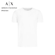 AX Armani Exchange เสื้อยืดผู้ชาย รุ่น AX 8NZT74 ZJA5Z1100 -  สีขาว