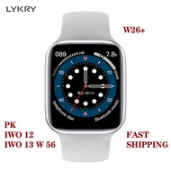 LYKRY New IWO W26 Plus Smart watch 44MM 1.75 inch Bluetooth call Smartwatch IP68 Waterproof Dual UI