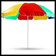 TENDA UMBRELLA - TENT - RAINBOW - 180 Cm CAFE UMBRELLA/ UMBRELLA FOR SALES WITH FIVE LEGS
