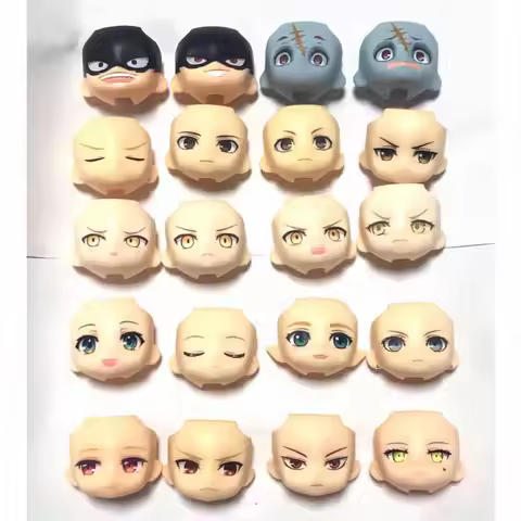 GSC NENDOROID SERIES Emoji Replacement Face Dismemberment Puzzle Group, Luna Anime Figurine Model Mo