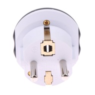 TRCK German Standard Conversion Plug FR AU US UK To EU Euro Korea Universal Travel Adapter Home Plug