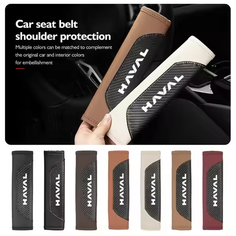For Haval Car Seat Belt Shoulder Cover Protection Pads Safety Belt Accessories Jolion H6 F7 H9 H2 F7