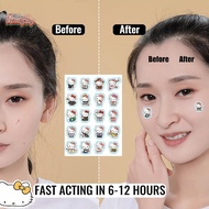 honeybird 100pc Hello Kitty Cat Repair Acne Patch Facial Skin Care Fade Blemishes Pimple Marks Close