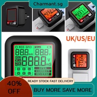 Digital Socket Tester Large Display RCD GFCI Voltage Detector Leakage Protection
