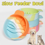 Dog Slow Feeder Bowl Silicone Slow Feeder Cat Anti-choking Bowl Pet Supplies