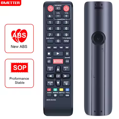 Remote Control For SAMSUNG AK59-00145A LCD LED HDTV BDE5700 BDES6000 BD-E5300 BD-EM57 BD-EM57/ZA Blu