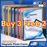 A4/A5/A6/A3Magnetic Picture Photo Frame Certificate Magnetic Display Sticker Photo Office Wall Frame