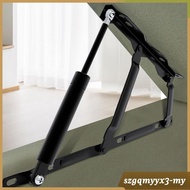 [Toolroom] 2Pcs Bed Lift Mechanism Iron Versatile Lift up Storage Bed Hinges Hydraulic Gas Spring Be