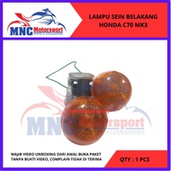 HARGA 1 BUAH LAMPU SEIN SEN RETING BELAKANG HONDA C70 C 70 MK3