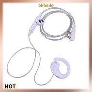 Earpiece Headset PTT MIC Lightweight Earphone Earpiece PTT MIC Comfortable Accessories for KENWOOD H