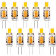 Lxcom Lighting G4 LED Bulb 1W 12V LED Light Bulb T3 10W Halogen Replacement Bulb G4 Bi-Pin Base Warm