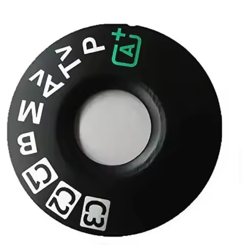 New Top Cover Function Dial Model Button Label + Tape for Canon EOS 5D3 5D Mark III 5DIII Camera Rep