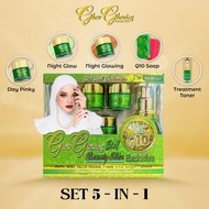 SET EXCLUSIVE GLOW GLOWING 5 IN 1 NEW PACK ORIGINAL HQ