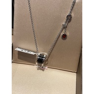 Bvlgari/Bvlgari 925 Silver Ceramic Little Red Man Charity Necklace Clavicle Chain