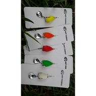 F35 titanium blade,bk,3.5cm 6g-8g (cast lead) super sensitive (buy 2 get 1 free)