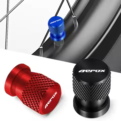 Logo For Yamaha Aerox 155 50 50CC Universal Motorcycle Accessories Wheel Tyre Valve Caps Air Port Ty