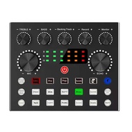 Bonkyo V8S SoundCard Bluetooth Audio Usb External soundcard V8s+M996 Mic