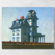 House Along The Railway Edward Hopper eho51 Canvas Print