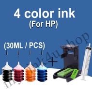 Universal Refill Ink Kit for HP for 60 61 65 63 67 682 680 678 704 21 22 901 902 46 Refill Ink