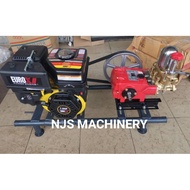PLUNGER PUMP SPRAYER EUROX 7HP&LS30 PUMP TAIWAN WITH FRAME &GUN