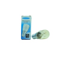 Fridge light bulbs with sockets E12, E14 and E17 with blunt heads