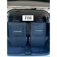 Toyota Alphard AH30 Vellfire AH30 2016-2023 Boot cover seat (2pcs) set