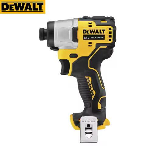 Dewalt DCF801 12V MAX Impact Driver 1/4-Inch Xtreme Brushless Cordless Rechargeable Electric Screwdr