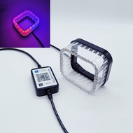 Shroud Vinyx Projector BiLED Acrylic Angel Eye Akrilik Crystal 5D Matrix X1 Projie HID 1.5 Inch Kris