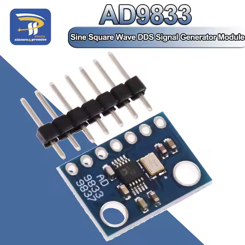 AD9833 Programmable Microprocessors Serial Interface Module Sine Square Wave DDS Signal Generator Mo