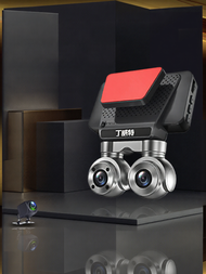 กล้องติดหน้ารถ 4K 360 องศา พร้อมกล้องคู่